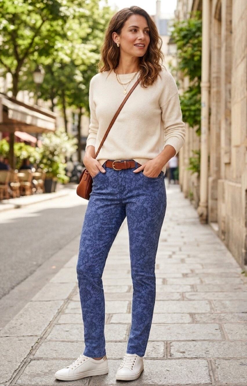 Sanctuary Denim Jeans Damask Charmer Skinny Leg Blue Size 30